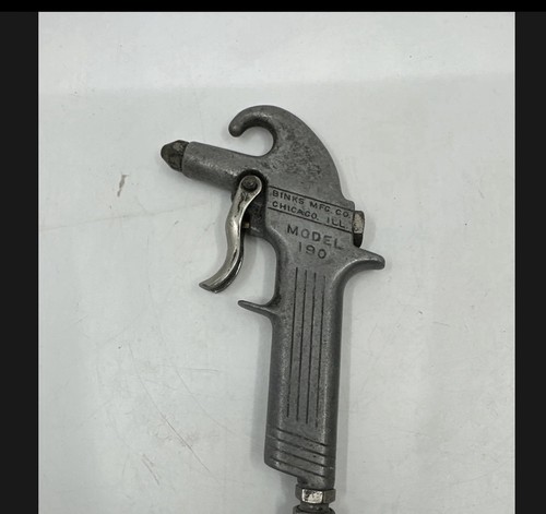 Binks Model 190 Air Blow Gun Pistol Grip Standard Nozzle