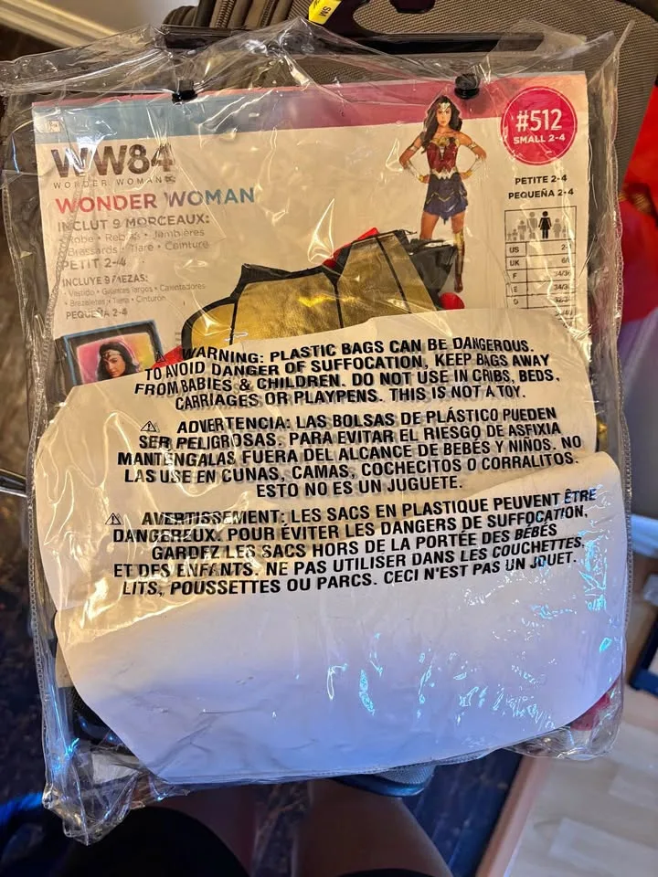 Halloween costume- Wonder Woman thumbnail