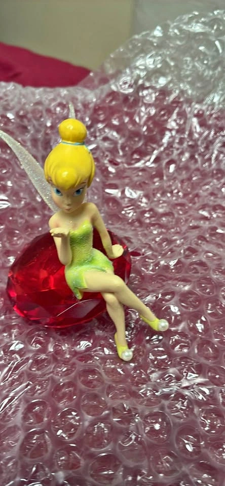 Hamilton Collection Disney Tinker Bell figurine - Ruby Charm