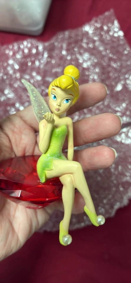 Hamilton Collection Disney Tinker Bell figurine - Ruby Charm - photo 5