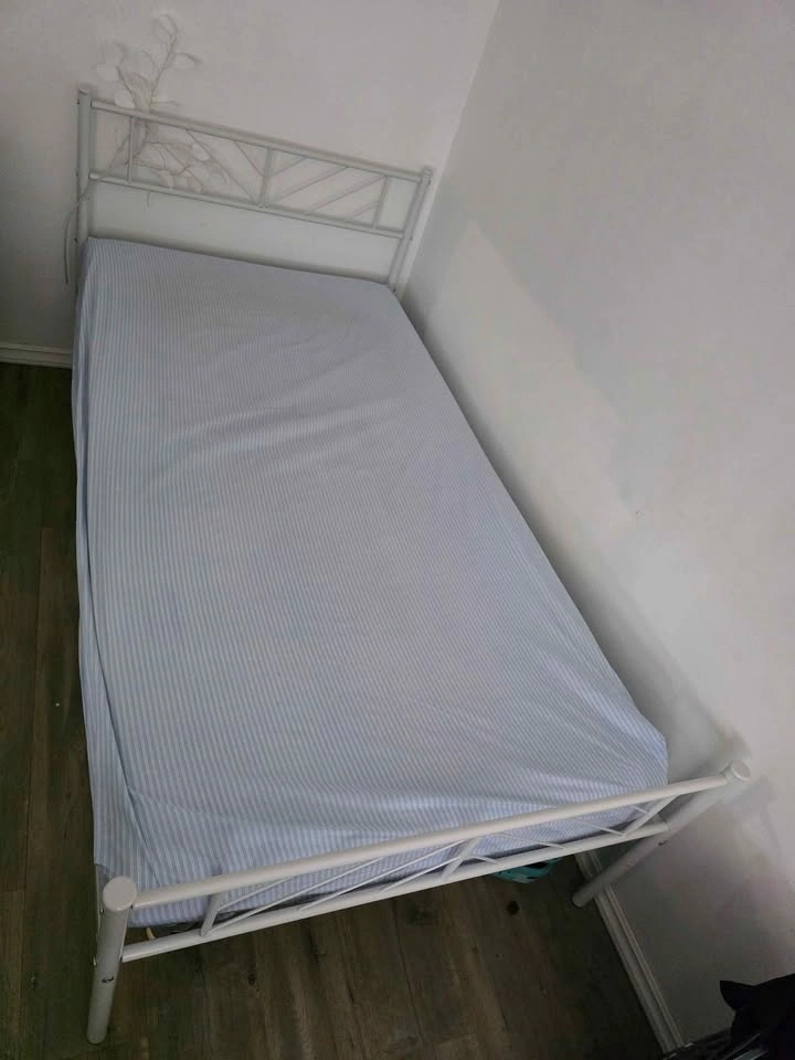Twin Mattress and Bed Frame