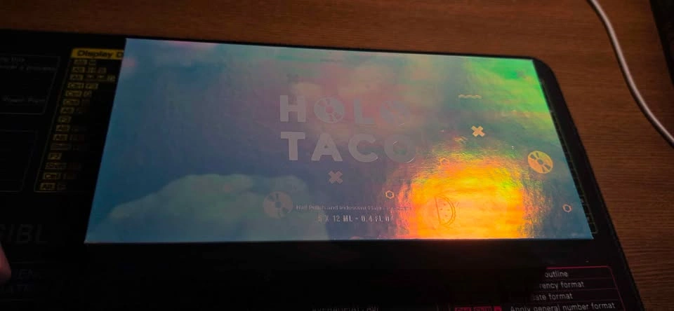 Holo taco unicorn dream collection set with polish - photo 2
