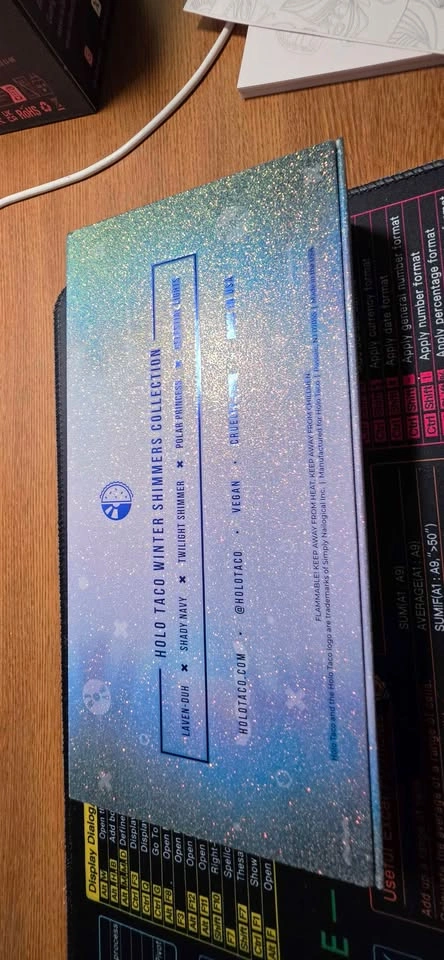 Holo taco winter shimmers collection box and polish - photo 3