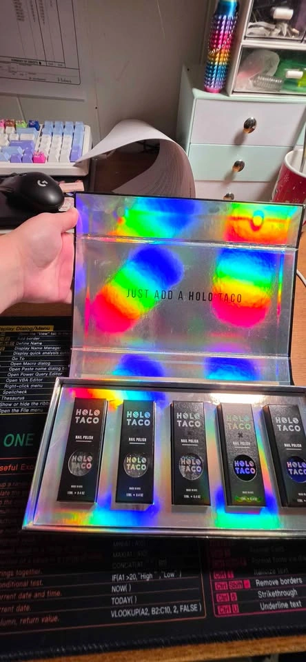 OG holo taco Launch Collection box WITH polishes - photo 3
