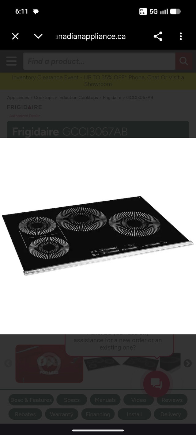 Induction cook top - brand new ! - photo 2