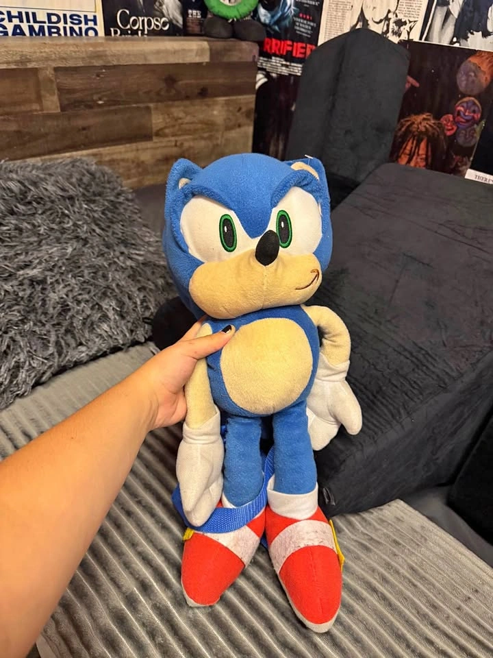 Sonic the Hedgehog Plush Backpack
