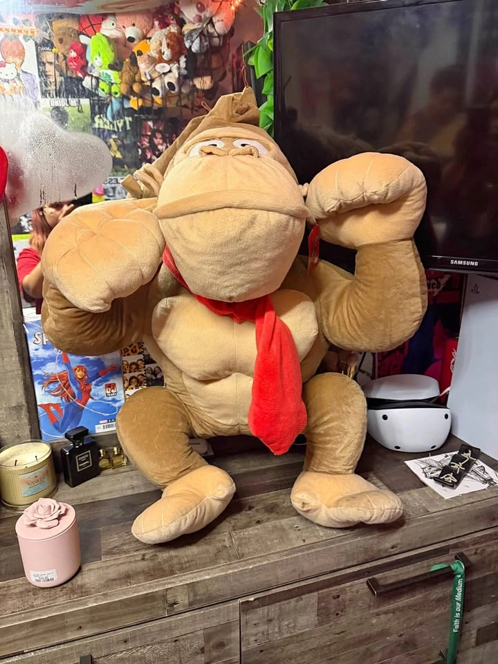 Giant Donkey Kong Plush (Super Mario)