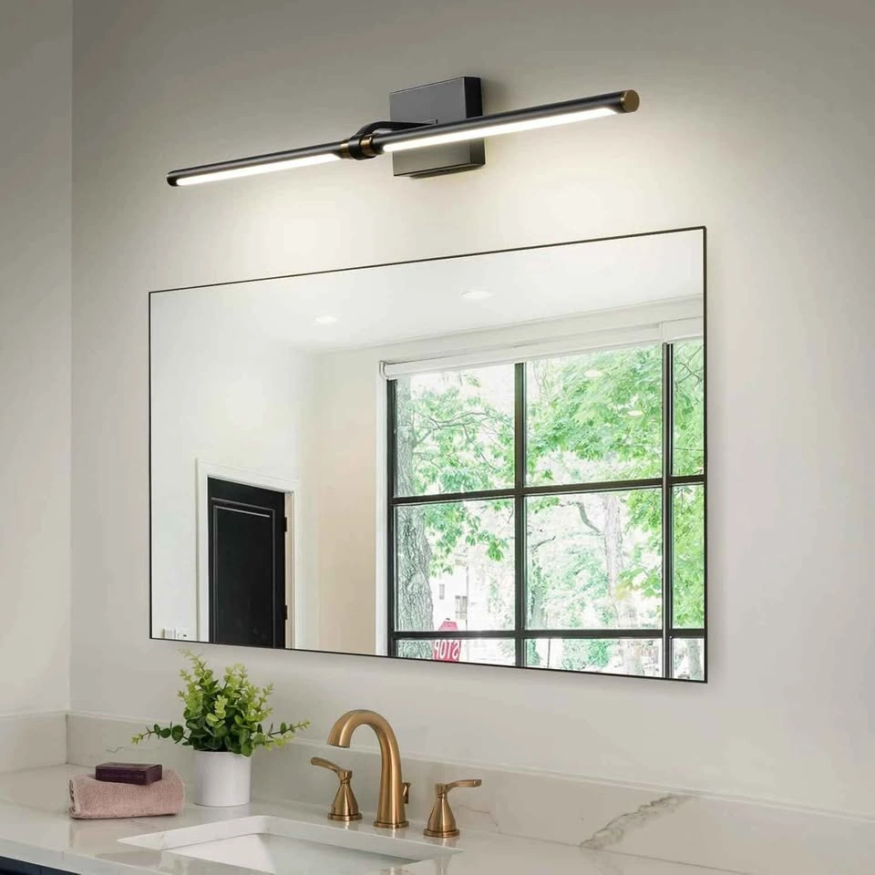 Faziyo 40 Inch Dimmable Black and Gold Vanity Light - photo 3