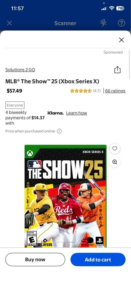 MLB The Show 25 – Xbox Series X | Open Box | Excellent Condition - photo 3