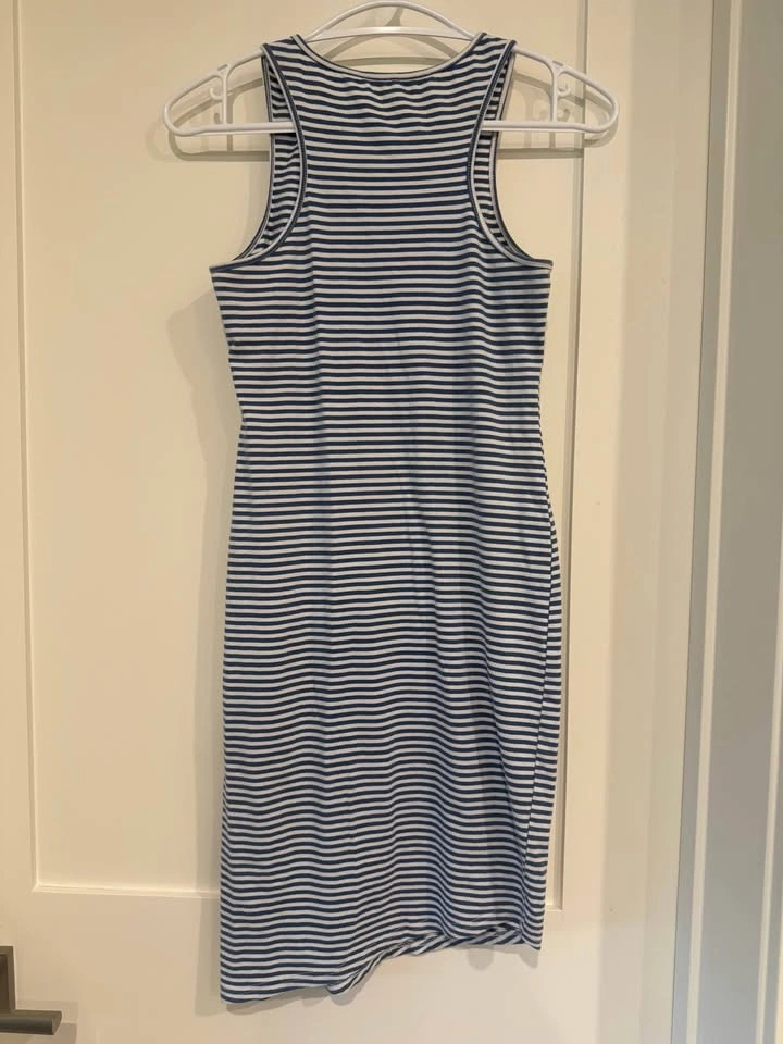 Blue & White striped dress - photo 3
