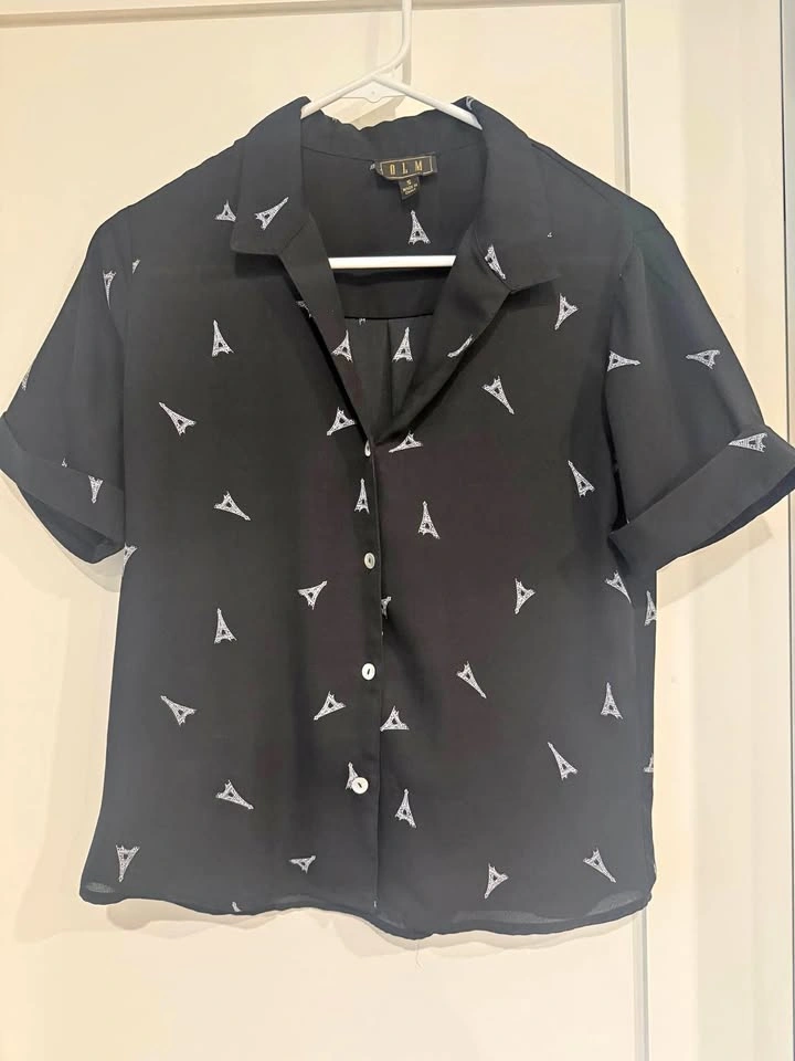 Eiffel Tower Blouse