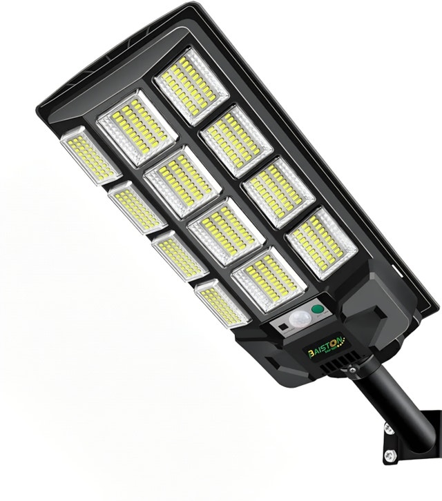 Baiston Solar Street Light High Brightness, Motion Sensor, NEW