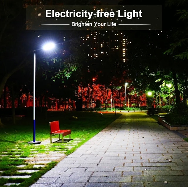 Baiston Solar Street Light High Brightness, Motion Sensor, NEW - photo 2
