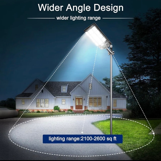 Baiston Solar Street Light High Brightness, Motion Sensor, NEW - photo 3