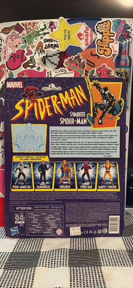 Symbiote Spider-man action figure - photo 2