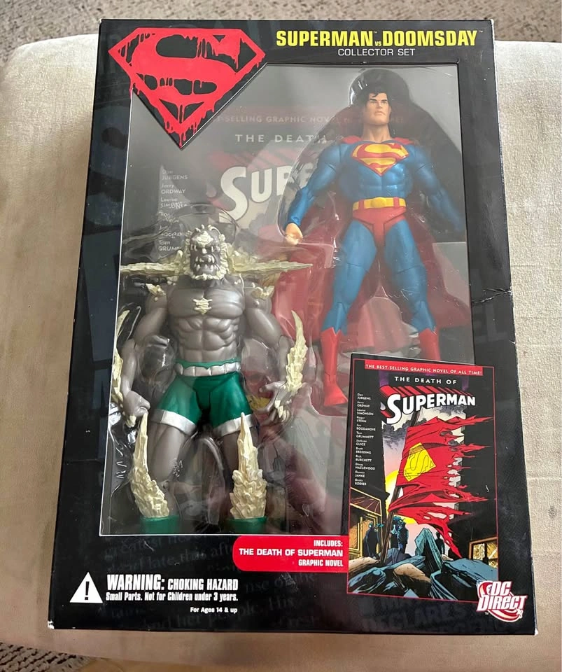 DC Direct Superman vs. Doomsday Collector Set 2007