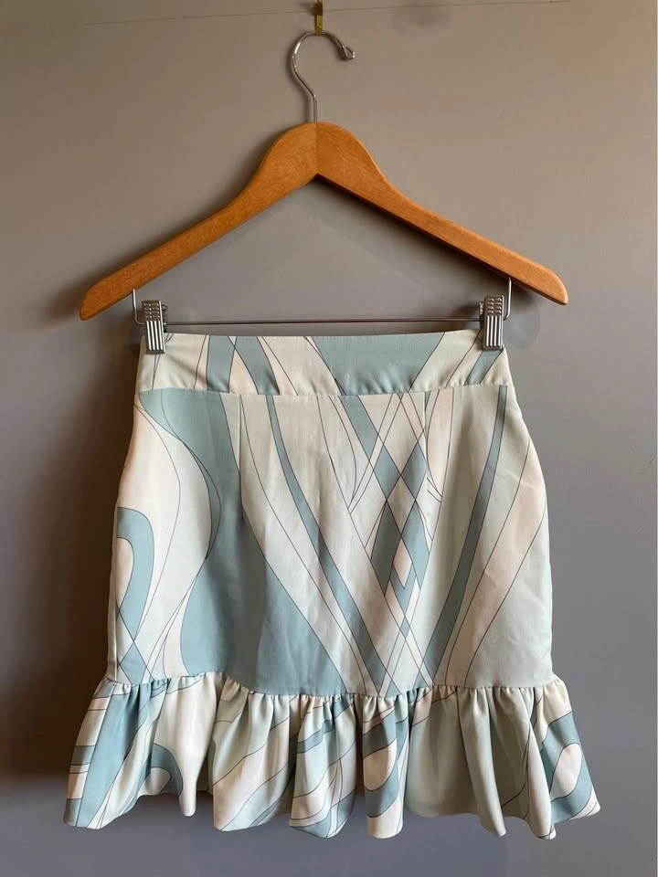 Elegant Flounce Skirt