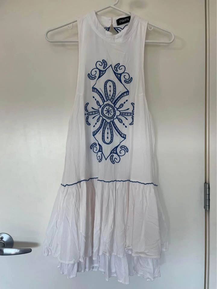 Cute white dress