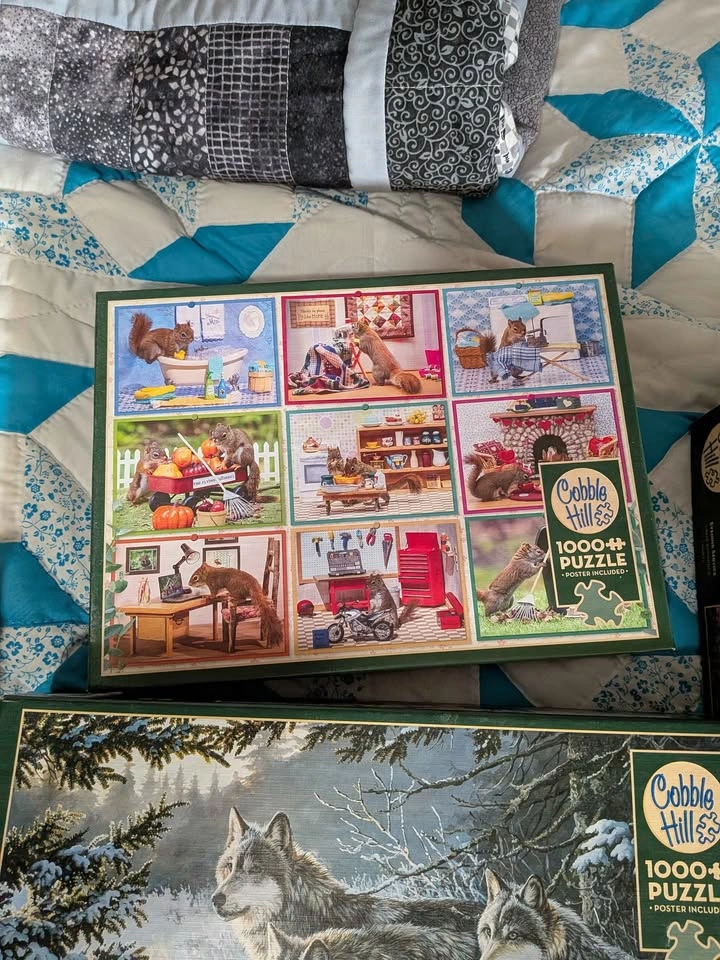Cobble Hill and Springbok 1000 Piece Jigsaw Puzzles - photo 3