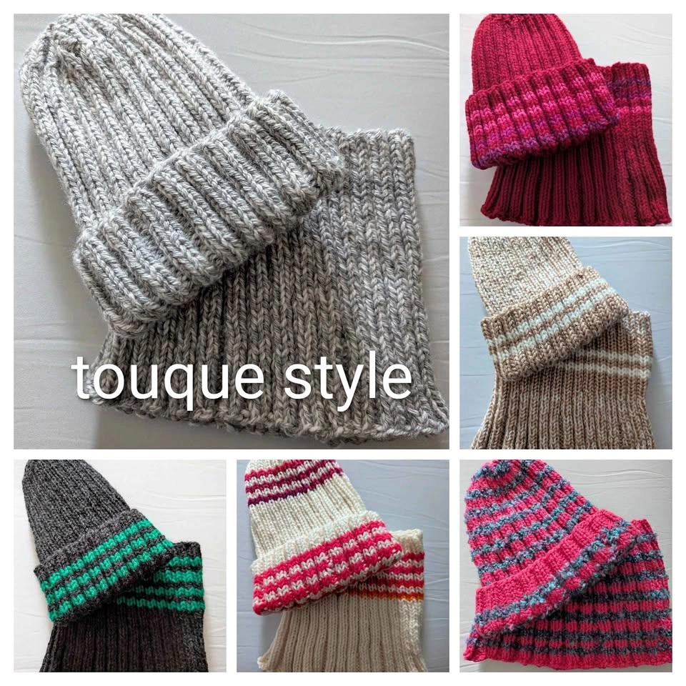 Hat and neck warmer sets