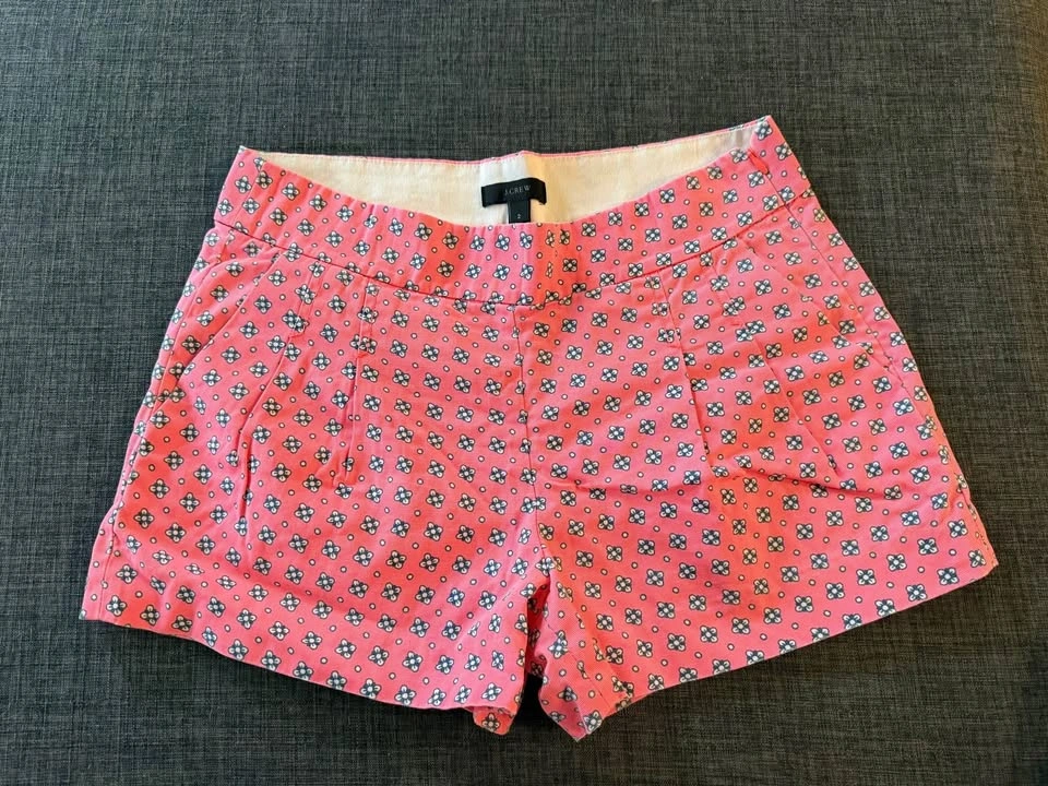 Cotton pink shorts
