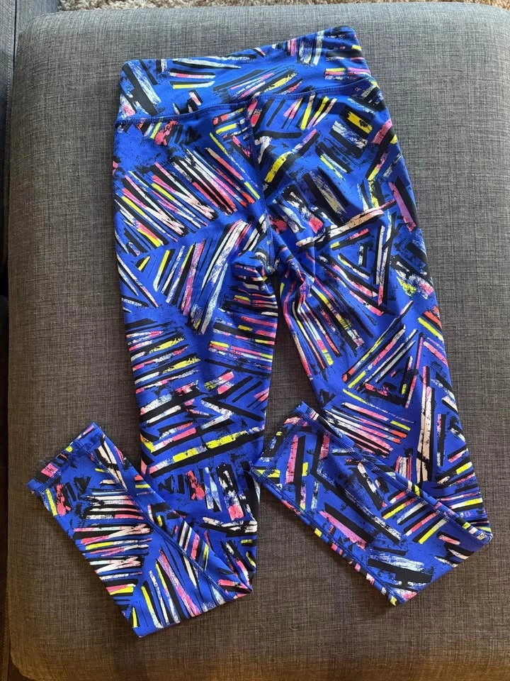 Colourful stretching leggings - photo 2