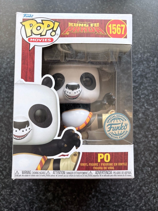 Kung Fu Panda Po #1567 Funko Pop