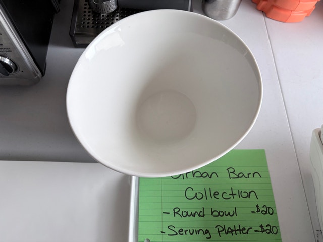 Urban Barn Porcelain Serving Dishes - photo 2