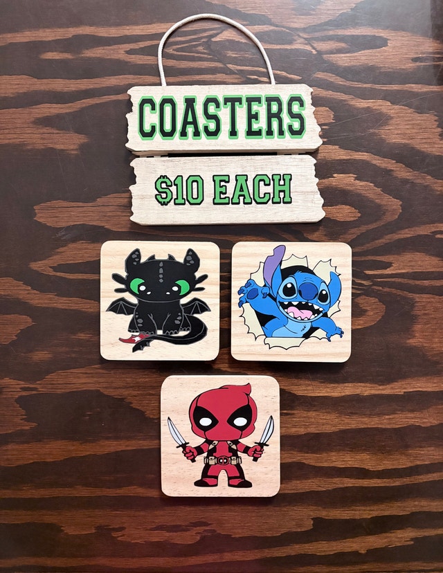 Character Coasters