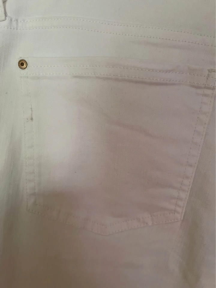 Santana White Cropped Jeans - photo 4