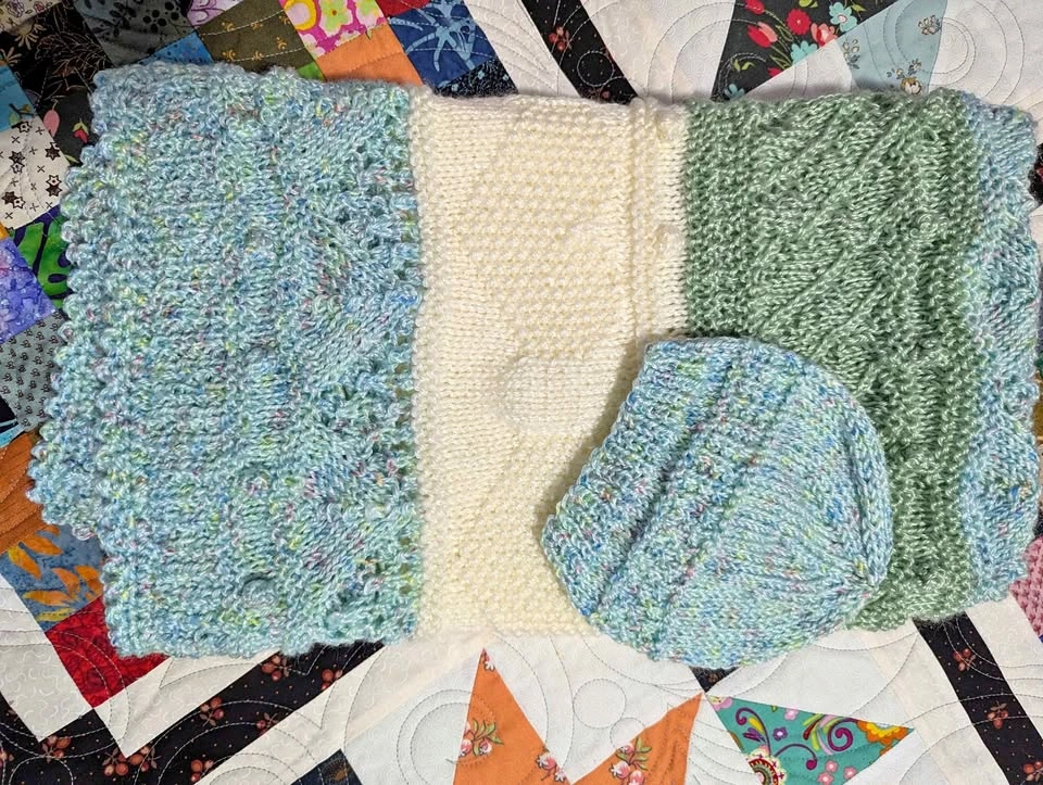 Lovely baby blanket