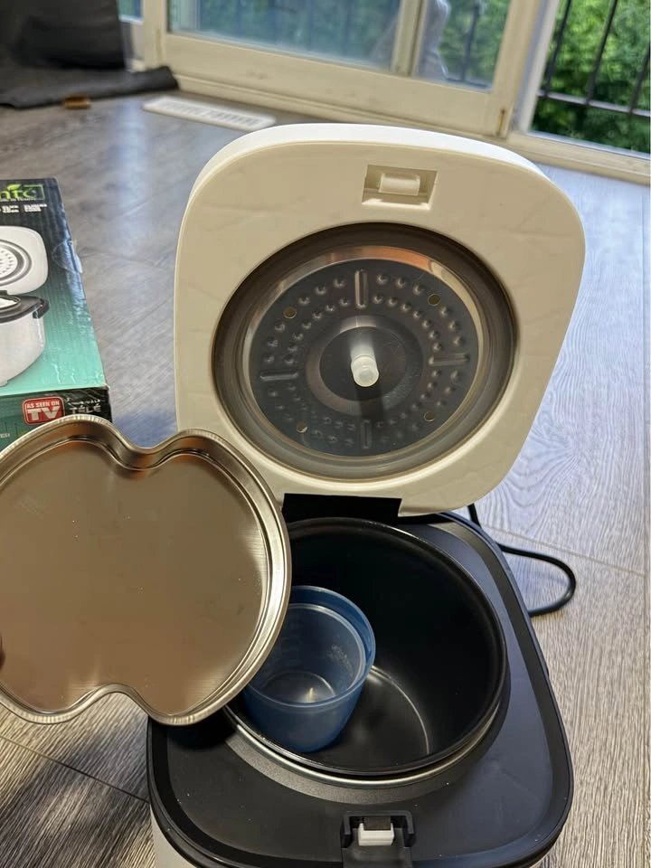 Rice Robot - Ceramic Nonstick Rice Cooker with Steamer Tray - photo 4