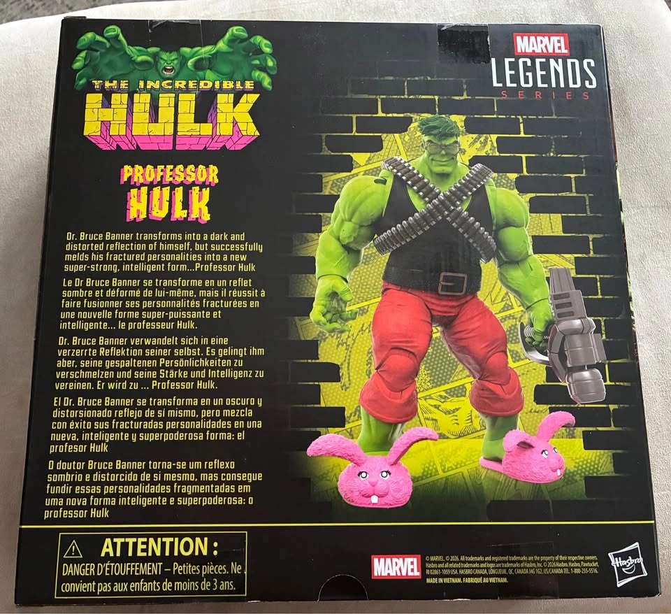 Marvel Legends Series Deluxe Professor Hulk Action Figure - photo 2