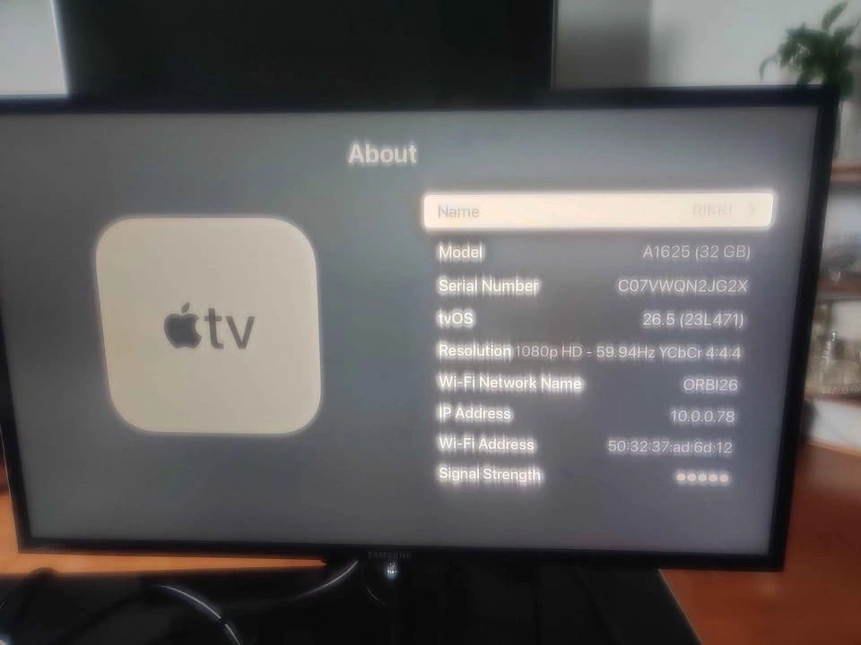 Apple TV 4th Generation, 32GB HD Media Streamer - A1625 - photo 4