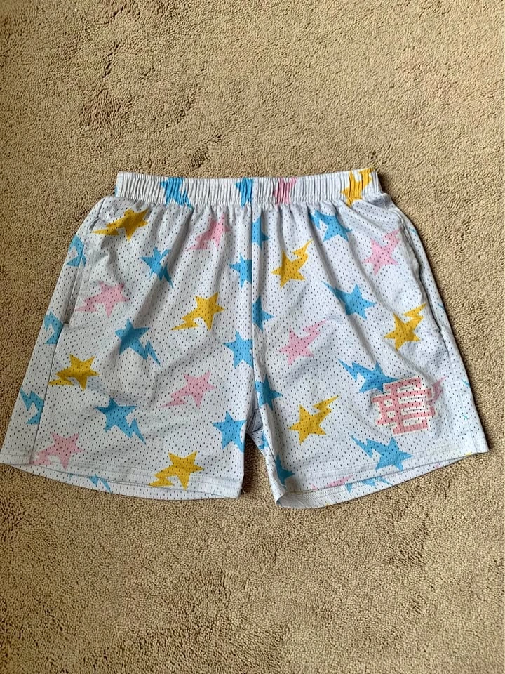 Eric Emanuel EE Bape Star Mesh Shorts