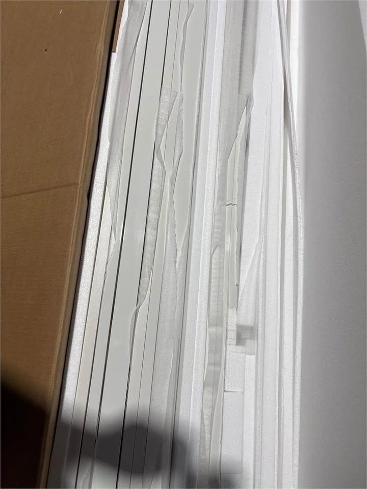 Modern White High Gloss LED TV Stand - photo 3