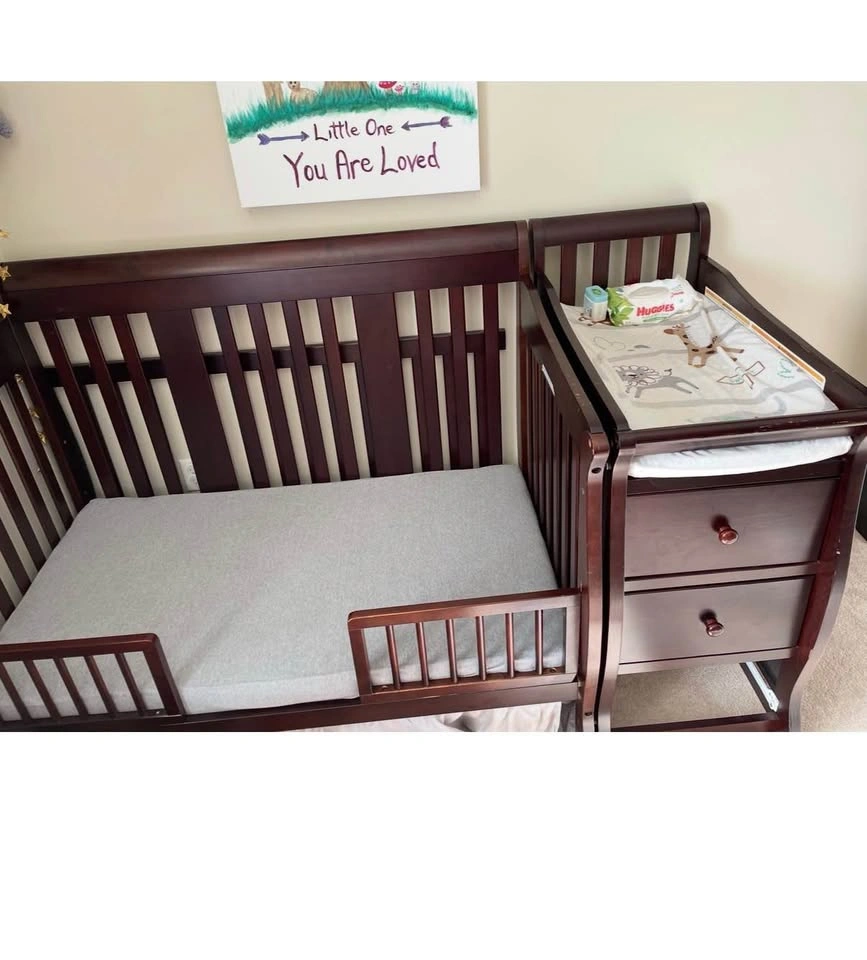 Stork craft 5 in 1 convertible crib - photo 2