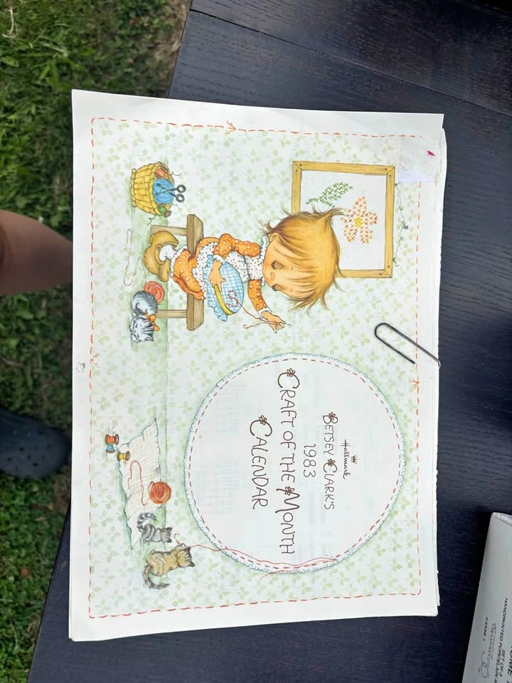 Betsy Clark’s 1983 Craft of the Month Calendar