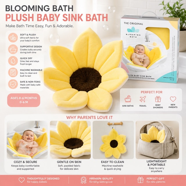 BLOOMING BATH / BABY BATH