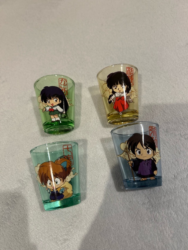Inuyasha Shot Glasses