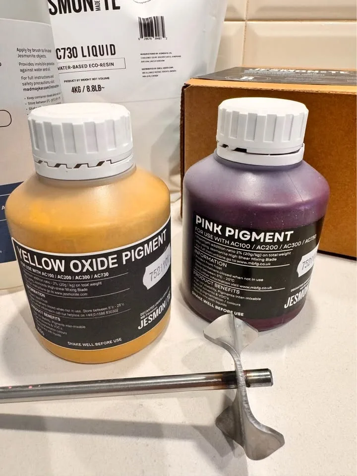 Jesmonite AC730 Casting Kit with Pigments and Sealer - photo 5