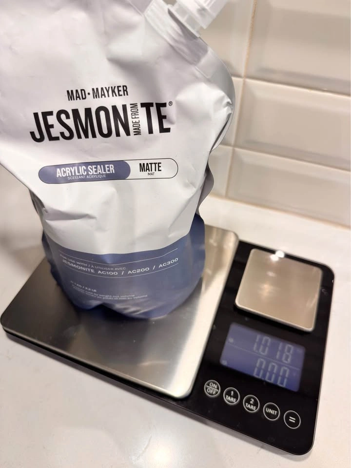 Jesmonite AC100 Base, Liquid, Acrylic Sealer, and Pigment Set - photo 3