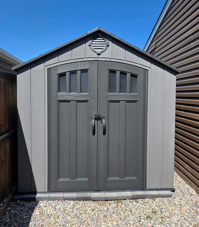 Lifetime 8x10 Storage Shed and Base