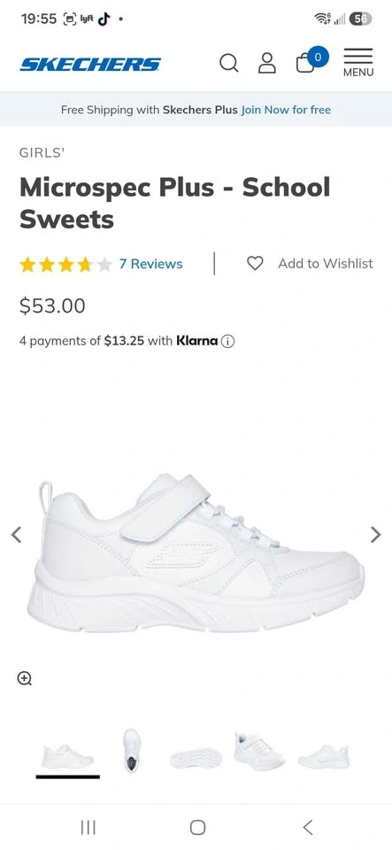 Skechers Kids Sneakers – Size US 13.5 – Like New - photo 5