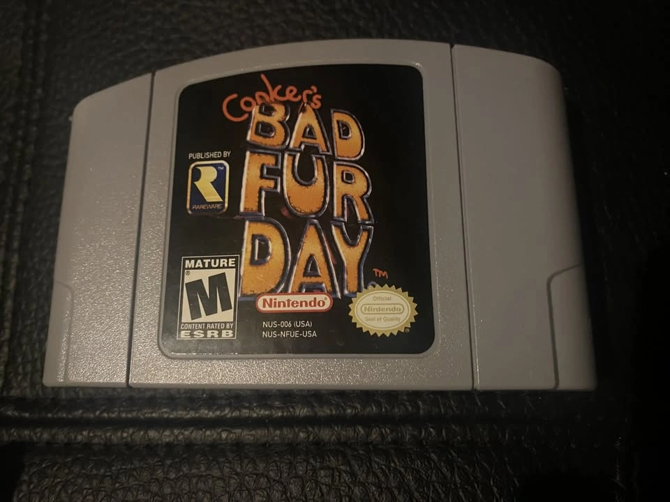 Conker's Bad Fur Day (Nintendo 64, 2001) CIB - photo 2