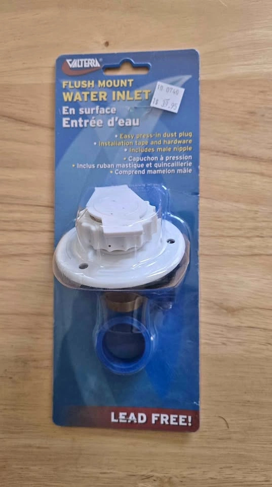 Valterra Flush Mount Water Inlet