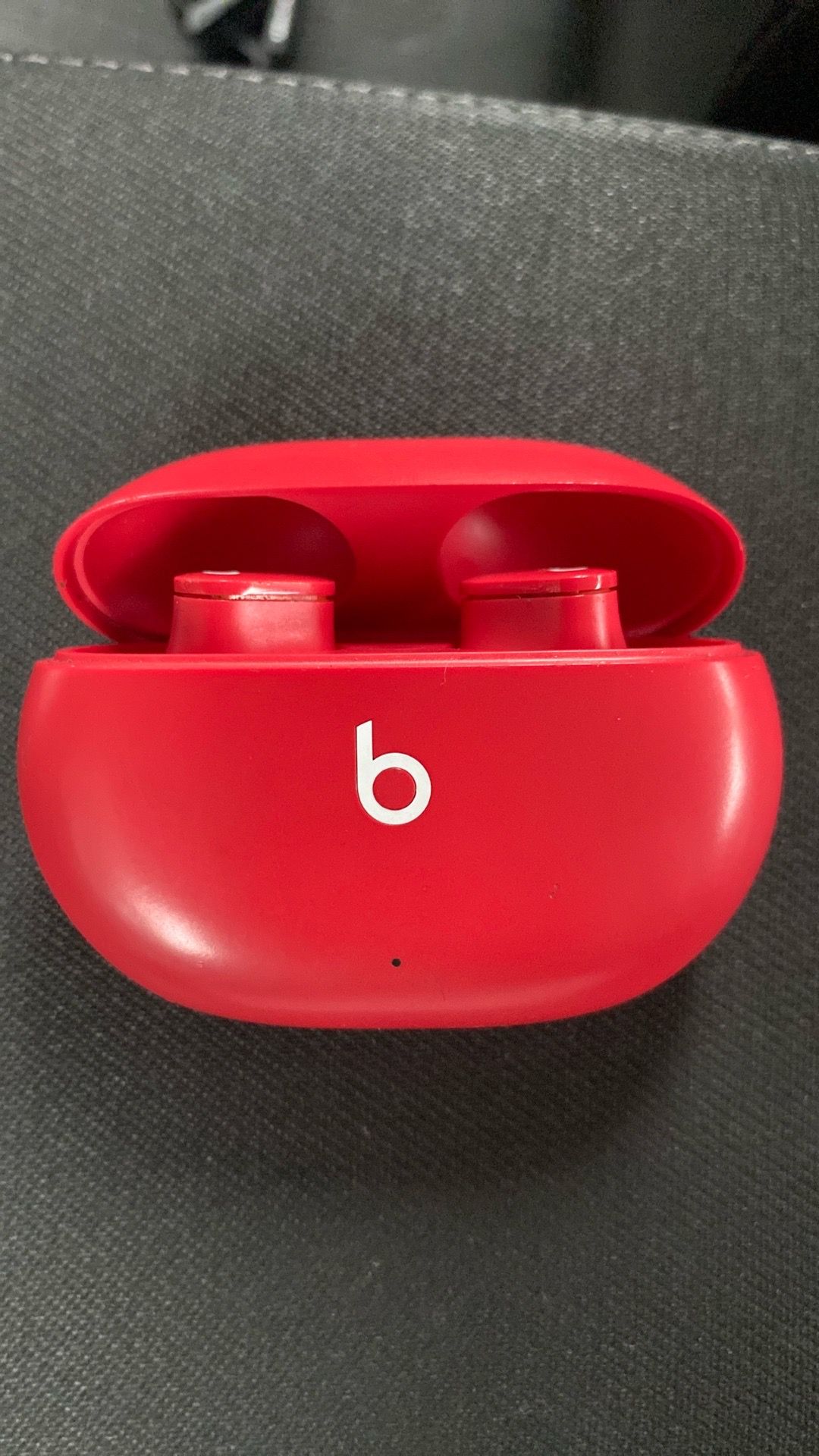 Beats Studio Buds in the "Beats Red" colorway. - photo 2