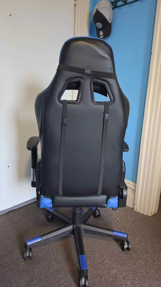 Black & Blue Gaming Chair - photo 4