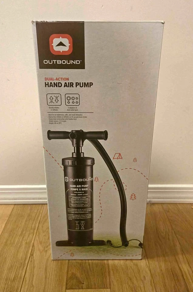 Outbound Dual-Action Hand Air Pump