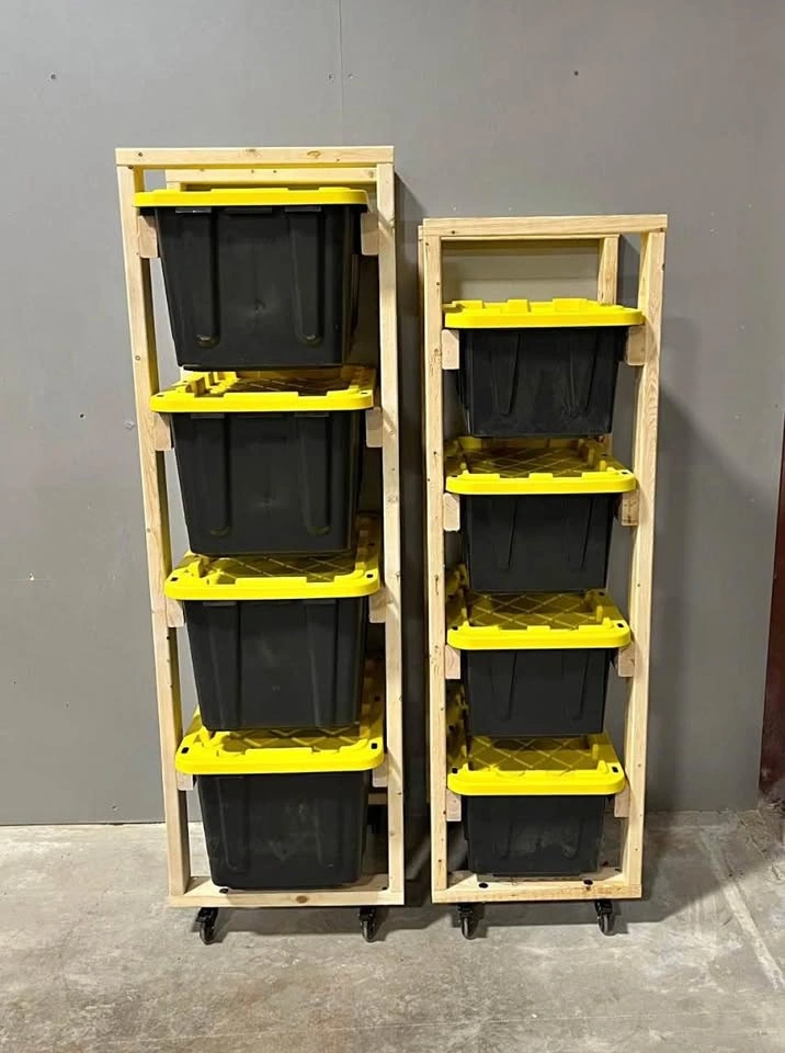 Custom Garage Tote Storage System - photo 2